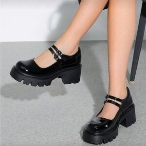 Platform Mary Janes
